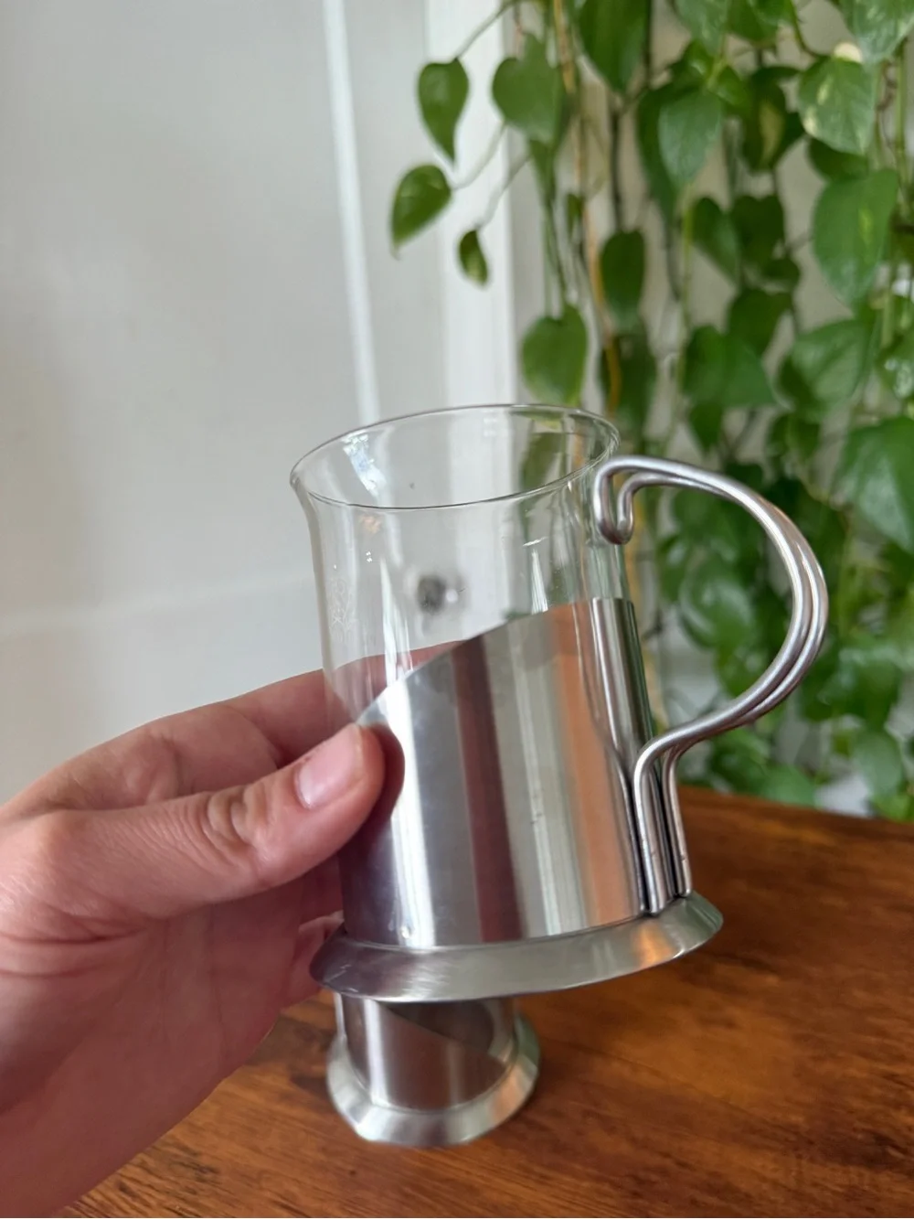 Pura Vida clear glass